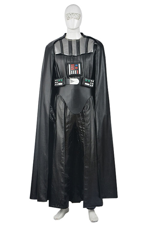 Star Wars The Force Awakens Darth Dark Lord Vader Anakin Skywalker Black Cosplay Costume Full Set