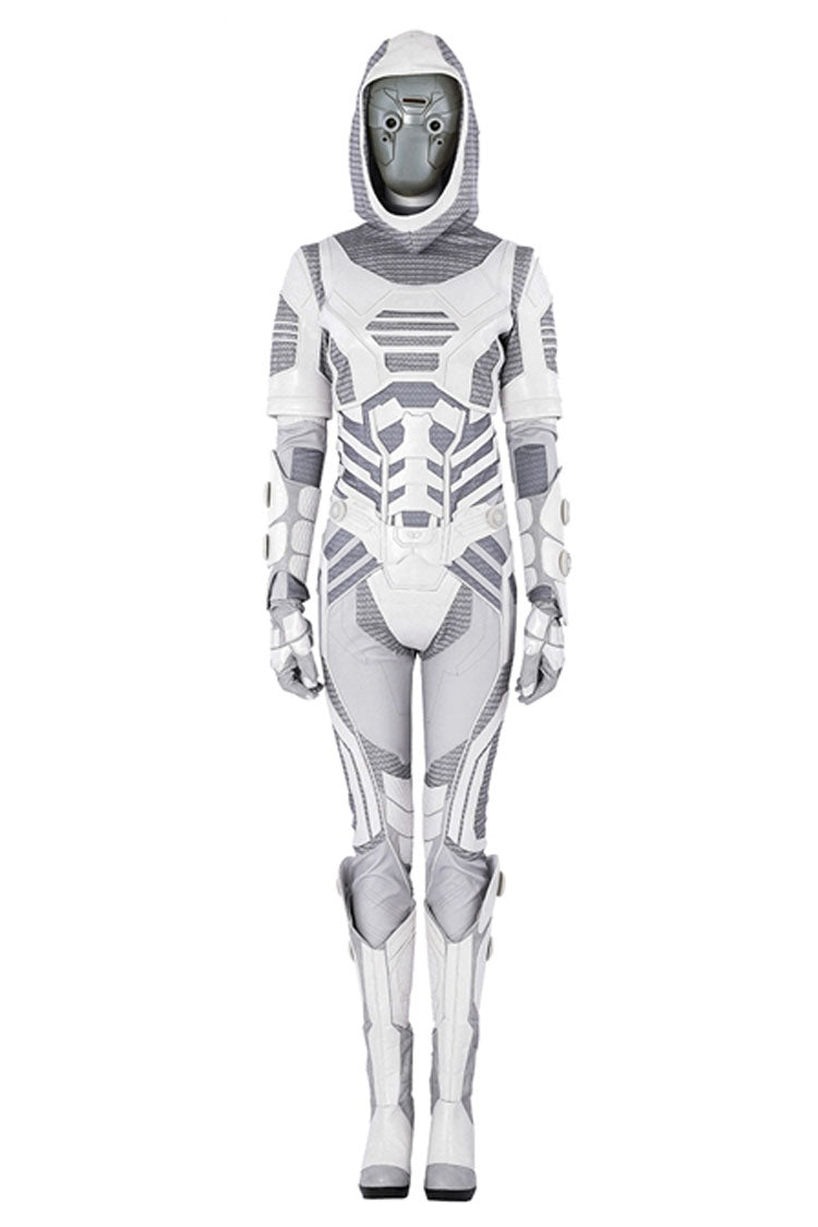 Ant-Man And The Wasp Ghost Ava Starr Battle Suit Halloween Cosplay Costume Full Set