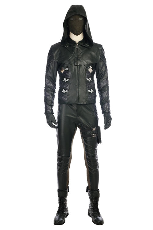 Arrow Season 5 Prometheus Battle Suit Halloween Cosplay Costume Full Set