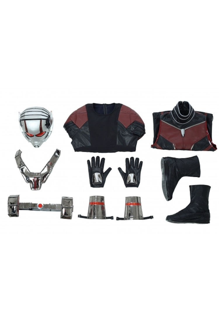 Ant-Man And The Wasp Scott Lang Ant-Man Battle Suit Halloween Cosplay Costume Full Set