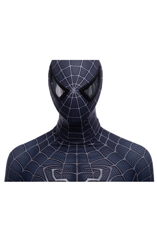 Spider-Man 3 Venom Black Spider-Man Battle Suit Halloween Cosplay Costume Full Set