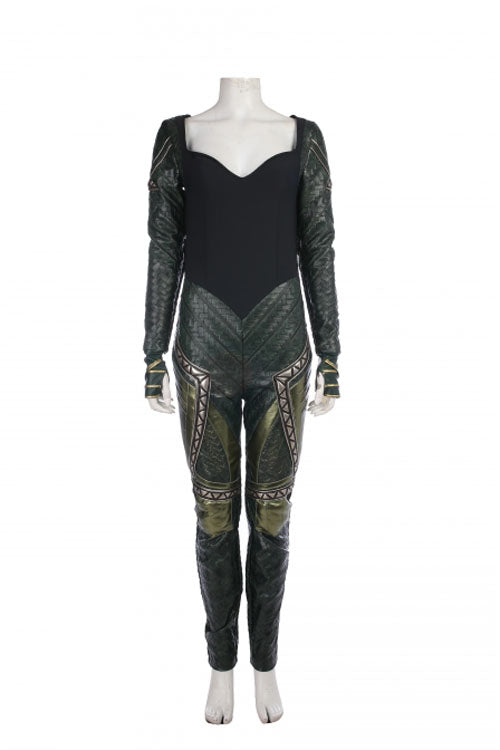 Justice League Aquaman Queen Mera Battle Suit Halloween Cosplay Costume Full Set