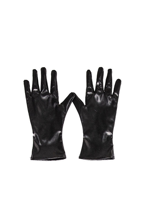 Resident Evil Village Biohazard Village Moth Lady Bela Dimitrescu Halloween Cosplay Costume Accessories Black Gloves