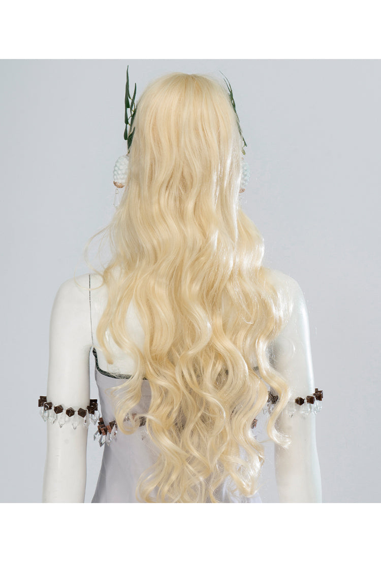 Legend Of Zelda Tears Of The Kingdom Queen Sonia Halloween Cosplay Accessories Golden Wig And Elf Ears