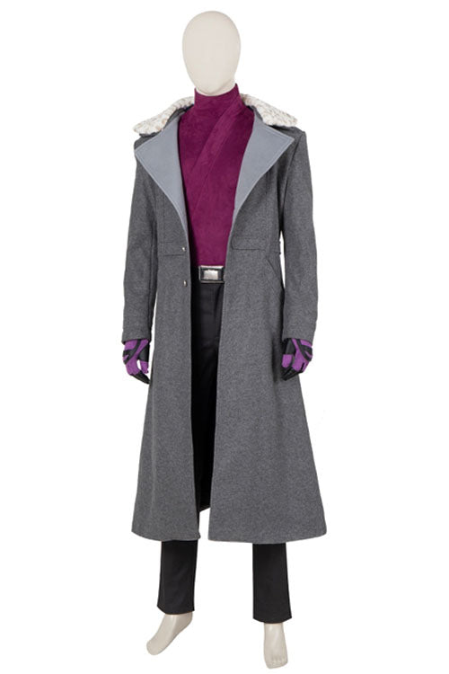 The Falcon And The Winter Soldier Baron Zemo Helmut Zemo Gray Halloween Cosplay Costume Full Set