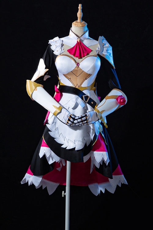 Genshin Impact Noelle Knights Maid Multi-Color Game Halloween Cosplay Costume Full Set