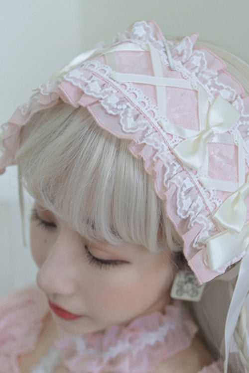 Love Overture Ruffled Bow High Waisted Sweet Lolita JSK Dress