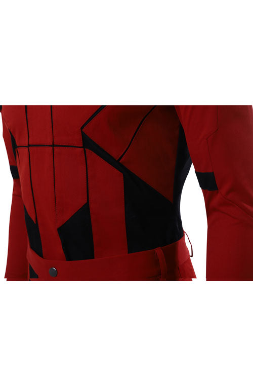 Black Widow Red Guardian Battle Suit Halloween Cosplay Costume Full Set